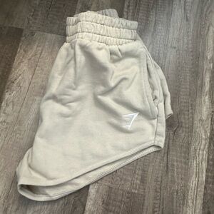 Tan gymshark shorts